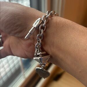 Tiffany & Co. Silver Charm Bracelet